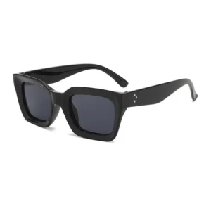 Custom Logo Glasses PC Square Frame Personalized UV400 Protection Sunglasses for Men and Women