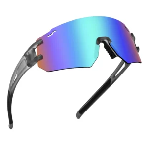 Custom Logo Kids Sports Sunglasses Polarized TR90 Lens Children Mountain Bike Road Outdoor Safety Goggles Cycling Riding Glasses