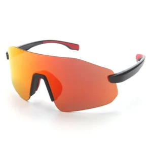 Custom Logo Men Women TR90 Frame Lunettes De Soleil Anti Impact UV400 Mountain Cycling Hiking Baseball Sports Sunglasses
