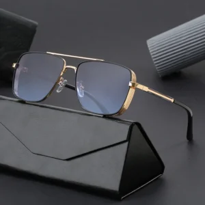 Custom Logo New Fashion Trending Style Sun Glasses Driving Sunglasses Gradient Shades Eyeglasses for Men