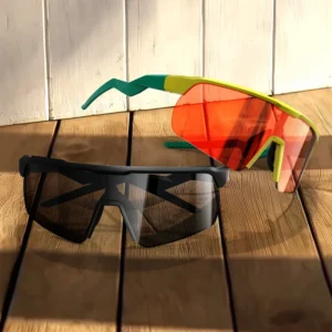 Custom Logo PC Lens TR90 Half Frame Sunglasses Windproof UV400 Sports Cycling Bike Volleyball Mountain Sonnenbrille