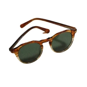 Custom Logo Polarized Round Acetate Sunglasses Women Classic Retro Shades Sun Glasses Sunglasses Men