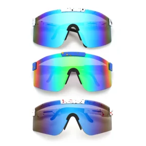 Custom Logo Polarized Square Cycling Sports UV400 Protection Lightweight Flexible Frame Unisex Outdoor Sunglasses