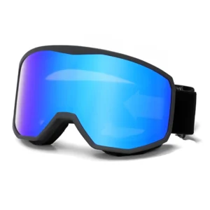 Custom Logo Ski Goggles UV400 Protection Snowboard Glasses Mirror Polarized Lens Skiing Google OEM Snow Sports Safety Sunglasses