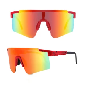 Custom Logo Sports Sunglasses Cycling Men’s OEM ODM TR90 Sports Sunglasses for Men