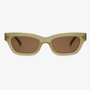Custom Logo Sunglasses Cat Eye Acetate Frame Womens Rhinestone Temple Gift Ready Stock