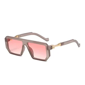 Custom Logo Sunglasses Gafas De Sol Plastic Oversized Candy Color Fashion Vintage Sunglasses