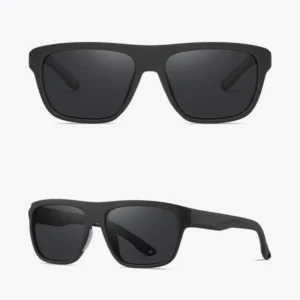 Custom Logo Sunglasses Men Polarized TR90 Lightweight Frame Eye Protection