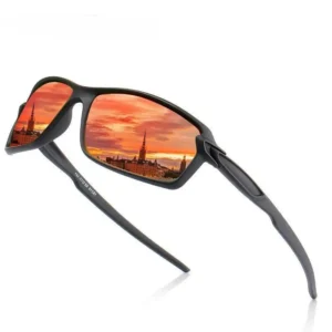 Custom Logo Sunglasses with PC Frames PC Material for Outdoor Sports and Driving