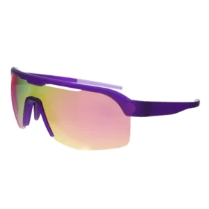 Custom Logo TR90 Full Frame Sports Sunglasses UV400 Windproof Cycling Running Outdoor Blue Mirror Lens