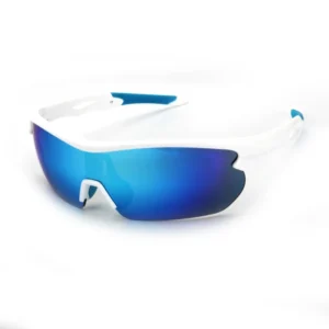 Custom Logo TR90 PC Lens Large Frame Gafas De Sol UV400 Sport Cycling Golf Baseball Mountain Sunglasses for Women Men
