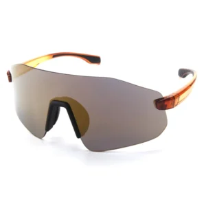 Custom Logo TR90 Rimless Large Frame Gafas De Sol UV400 Sand Proof Hiking Marathon Tennis Volleyball Sports Sunglasses