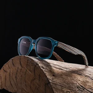 Custom Logo Wood Sunglasses Sun Glasses Shade Men Women Wooden Custom Polarized Sunglasses Bamboo