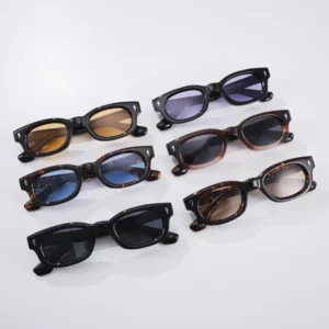 Custom Made Plate Retro Sunglasses Unisex Anti UV Fishing Shades European American Style