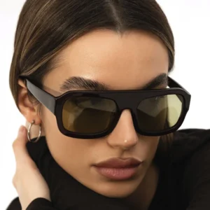 Custom Men Women Fashion Acetate Polarized Sun Glasses Vintage Luxury Oversized Uv400 Shades Sunglasses