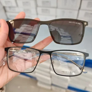 Custom New Style Acetate Clip on Optical Glasses Men Women Polarized Eyewear Sunglasses for Adults Random Style