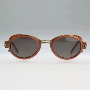 Custom Polarized Metal Sunglasses Men Women Round with Side Shields