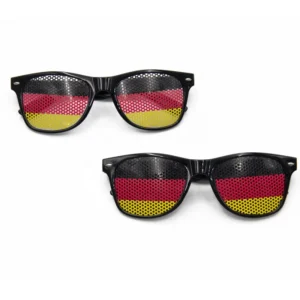 Custom Promotional Gifts Sticker Country Sunglasses 3 Colors Frame Flag Sunglasses Plastic Sun Glasses