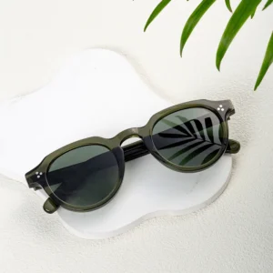 Custom Retro Round Shades Glasses Men Biodegradable Sun Glasses Women Fashion Acetate Sunglasses