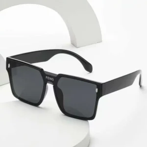 Custom Square Frame Women Fashion Designer PC Sunglasses Men’s Oversized Square PC Trendy Shades Sunglasses Unisex Sun Glasses