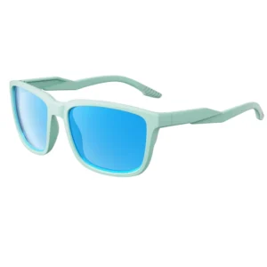 Custom TR90 Green Full Frame Adult Two Piece Gafas De Sol Polarizadas Anti Glare UV400 Driving Fishing Bicycle Sport