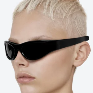 Custom Thick Frame Unisex Acetate Polarized Cat Eye Shades Sunglasses Classic