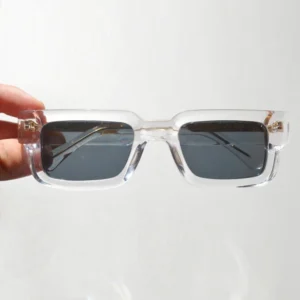 Custom Transparent Sunglasses Frame High Quality Retro Polarized Fashion Sunglasses Men Women