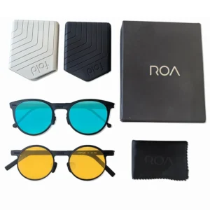 Custom Ultra-thin Folding Sunglasses Men Luxury Brand Polarized Unisex Foldable Sunglasses Women