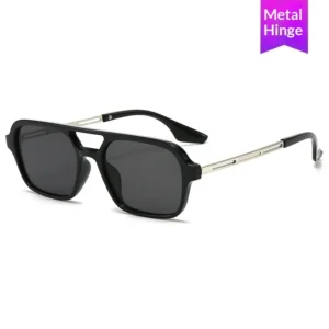Custom Vintage Sunglasses for Men Women Clear Plastic Frame UV400 Comfortable for Summer Promotional Events Personalized Sun