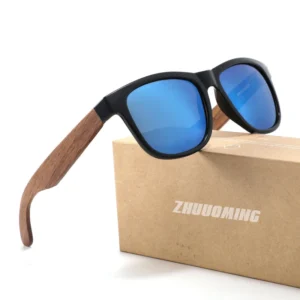 Custom logo Eyeglasses Promotional Activity Gift Custom logo Brand Wooden Men Sunglasses Design Bamboo Sunglasses for Man