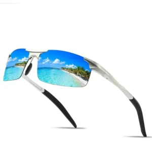 Custom logo Man Polarized Fishing Sunglasses Fashion Brand Designer Mirror Male Driving Sport Sunglasses