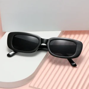 Custom logo Plastic Gafas De Sol Small Frame Candy Color Shades Uv protection Black Sunglasses for Men and Women