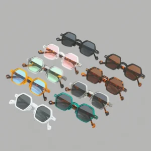 Custom logo Uv400 protection Trendy Sunglasses Excellent Quality Shades Plastic Full Frame Fashion Sunglasses for Women Men
