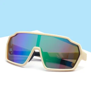 Customizable Design Logo Color Lenses Boys Girls Flexible Light TPEE Rectangle Polarized Unfoldable Kid Sunglasses