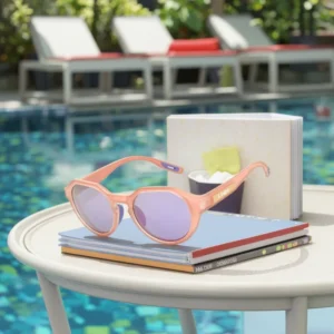 Customizable Retro Designer Sunglasses High Quality PC TR90 Frame Polarized UV400 Protection Comfortable Colored Glass Lens