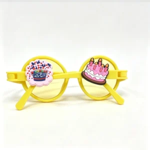Customized DIY Multi Cute Cartoon Design PVC Charms for Kids EyeGlasses Sunglasses