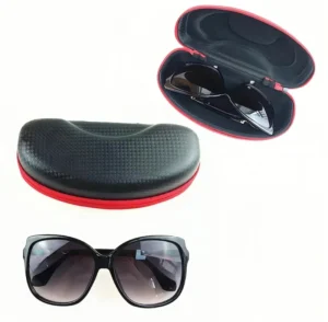 Customized Logo EVA Waterproof Glasses Case Portable Shockproof Zipper Eyeglasses Box Embossed Sunglasses Case