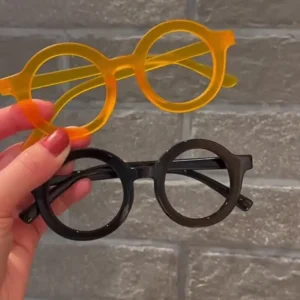 Cute Kids Glasses Frames for Boys and Girls Round Non Lens Eyewear Baby Photo Prop Adorable Children Accessories
