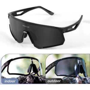 Cycling Glasses Photochromic Sports Sunglasses Road Bike Eyewear Color Variations Lens CE Certification for Men Women