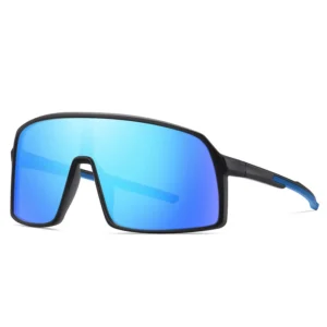 Cycling Sunglasses Men Flight Saftey TR90 Unibody Oversized Frame Polarized Sports