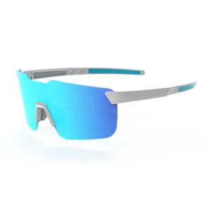 Cycling Sunglasses TR90 Rimless UV400 Wraparound Windproof Stable Fit Clear Vision Sports Eyewear
