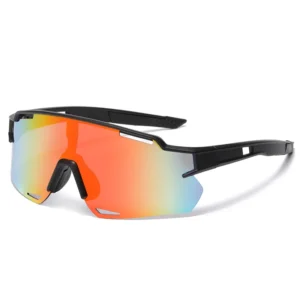 Cyclist Sunglasses PC UV400 Protection Windproof Mirrored Lenses Adjustable Strap Sports Cycling Direct