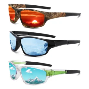 D620 Outdoor Cycling Polarized UV400 Fashionable Sports Sunglasses Night Vision Men’s Fishing Glasses