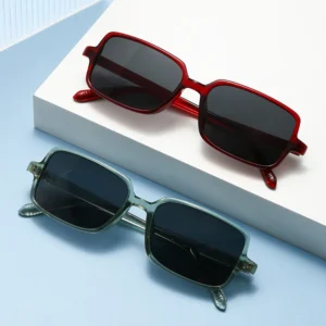 DL Glasses Retro Square Plastic Frame Women Men Fashion Sunglasses