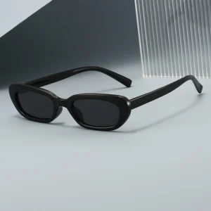 DL Glasses Retro UV Protection Oval Small Frame Women Plastic Fashion Sunglasses