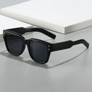 DL Glasses Square Retro Rectangular Women Fashion Plastic CE UV400 Sunglasses