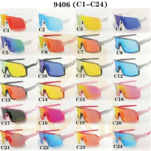 Designer Fashion Trendy Square Oversized Running Cycling Sunglasses Unisex Sport Sunglasses