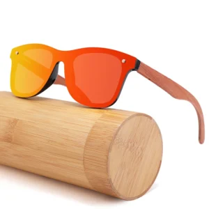 Designer High Quality Stylish Handmade Eco Friendly Natural Wood Sunglasses Bamboo Sunglasses with Polarized UV400