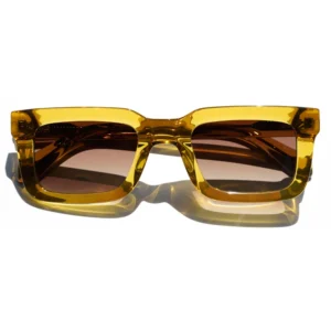Designer Sky Blue Acetate Sunglasses Oval Cat Eye Sunglasses