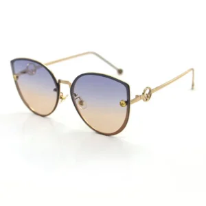 Designer Sun Glasses Woman Color PC Mans Cat Eye Metal Sunglasses